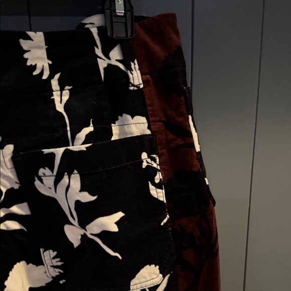 Maeve Black and Cream Floral Pants - Picture 6 of 6